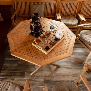 Баня на озере в загородном экопарке «Акварель»