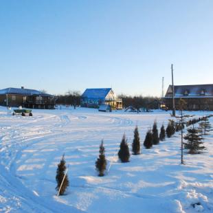 Зима в коттедже «Датский» в Браславском районе. Новый год в Белоруссии