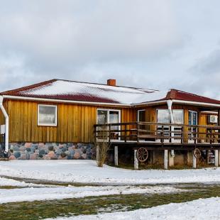 Зима в коттедже «Датский» в Браславском районе