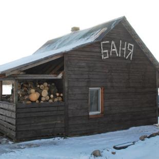 Зима в коттедже «Датский» в Браславском районе. Коттедж и на Новый год