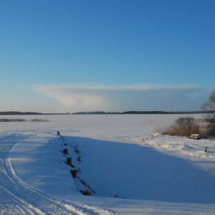 Зима в коттедже «Датский» в Браславском районе. Снять свободные агроусадьбы и коттеджи в Беларуси