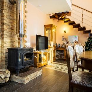 Двухуровневый гостевой дом в ФОК "Вячорки" рядом с Минском