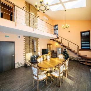 Двухуровневый гостевой дом в ФОК "Вячорки" рядом с Минском