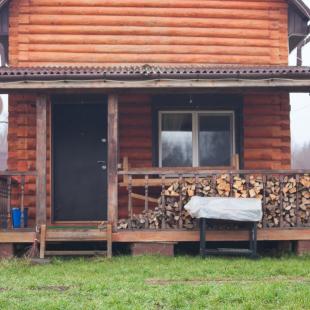 Дом "Рыбацкий" в усадьбе в Витебской области