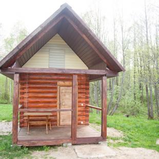 Баня в усадьбе "Бабарики" на берегу озера