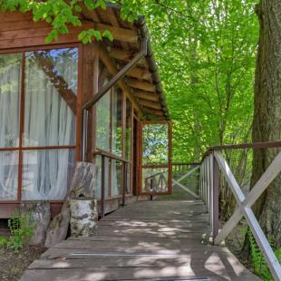 "Стекляшка" беседка для отдыха