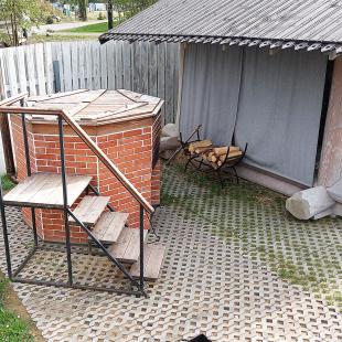 Баня в Eco Holiday Village в загородном комплексе экопарк "Акварель"