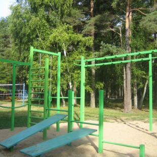 Территория санатория «Журавушка» на Нарочи