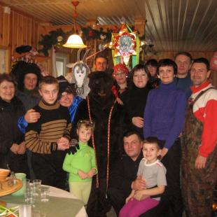 Новый год в усадьбе «За мосточком» около Минска
