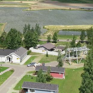 Баня в Eco Holiday Village в загородном комплексе экопарк "Акварель"