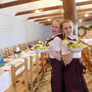 Банкетный зал в усадьбе "Стары млын"