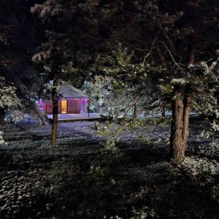 Зима в Hygge Lakes & Forest Club