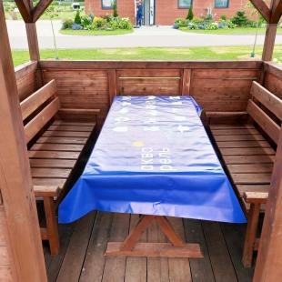 Беседки в загородном экопарке «Акварель»