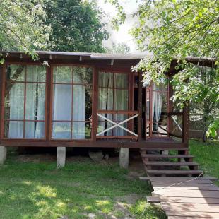 "Стекляшка" беседка для отдыха