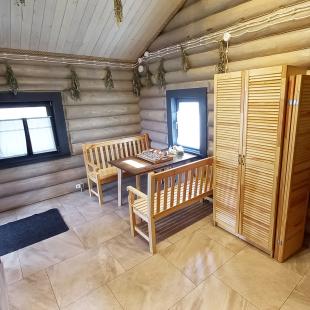 Баня в Eco Holiday Village в загородном комплексе экопарк "Акварель"