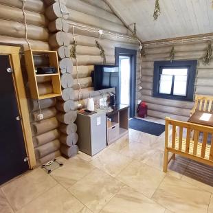Баня в Eco Holiday Village в загородном комплексе экопарк "Акварель"