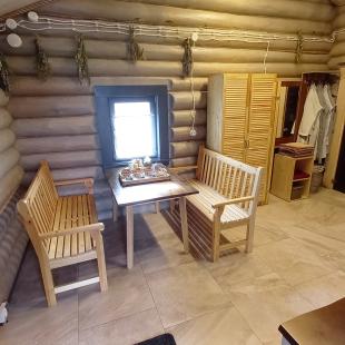 Баня в Eco Holiday Village в загородном комплексе экопарк "Акварель"