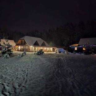 Зима в Hygge Lakes & Forest Club