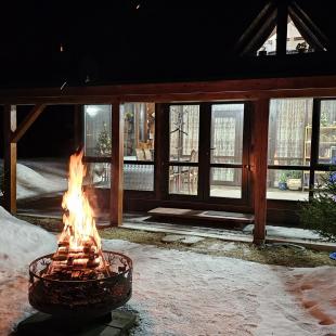 Зима в Hygge Lakes & Forest Club