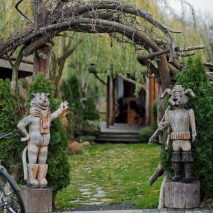 Домик под Минском для двоих с баней и джакузи «У Антила»