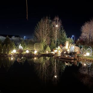 # 5 Домик для двоих с верандой баней и джакузи  у Антила