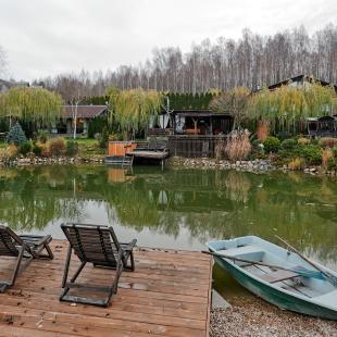 Домик под Минском для двоих с баней и джакузи «У Антила»