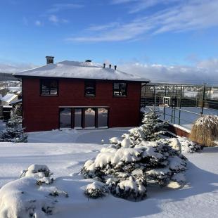 Территория Усадьбы Зимой