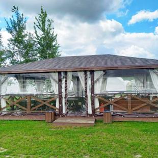 Беседки в загородном экопарке «Акварель»
