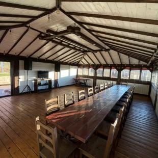 Беседка в усадьбе "Заозерье в Логойске"