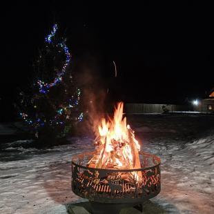 Зима в Hygge Lakes & Forest Club