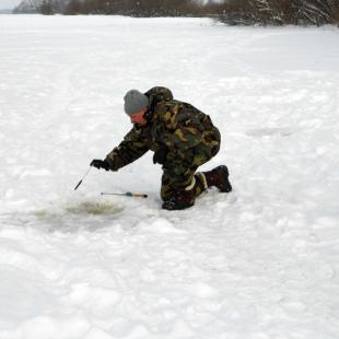 Зимняя рыбалка в усадьбе «У Ничыпарау» Минской области