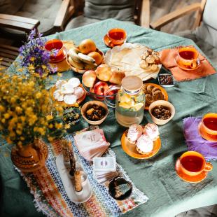 Баня на озере в загородном экопарке «Акварель»