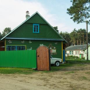 Деревянный дом на Браславских озерах. Коттедж Чистые