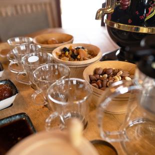 Баня на озере в загородном экопарке «Акварель»