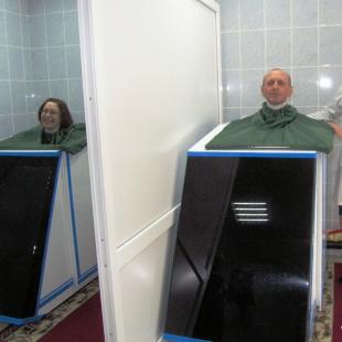 Оздоровительные процедуры в санатории «Журавушка». Сухая углекислая ванна «Реабокс»