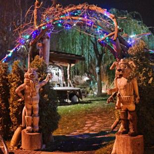 «У Антила», домик у пруда