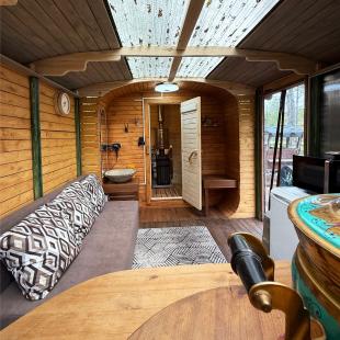 баня-бочка на 2-4 человека