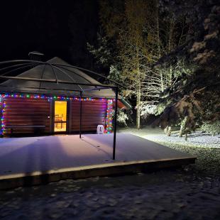 Зима в Hygge Lakes & Forest Club